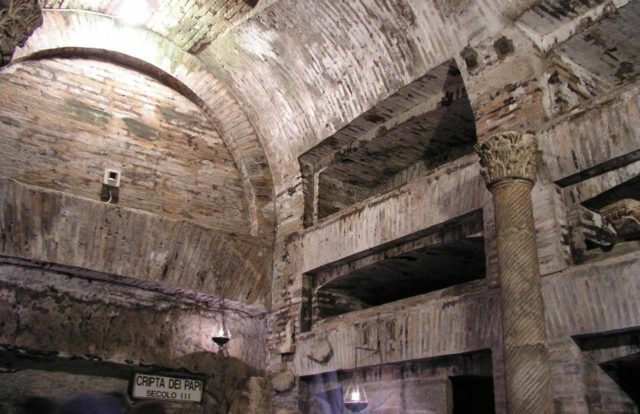 Catacombes Rome Saint-Calixte