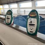 Composteur billets train Trenitalia Rome-Fiumicino Leonardo Express
