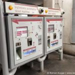 Distributeurs de tickets métro à Rome ATAC