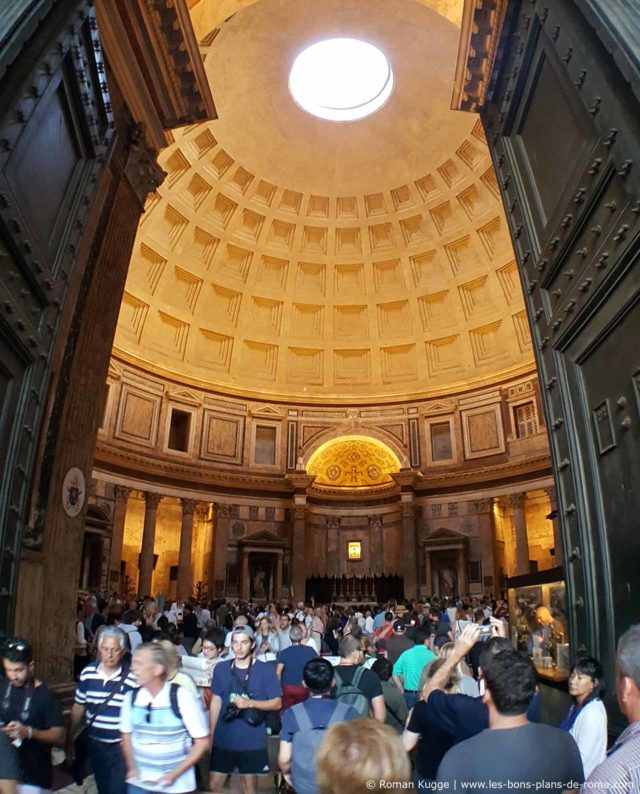 Entrée Panthéon Rome