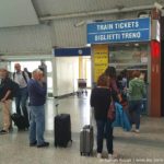 Guichet Tickets Leonardo Express aéroport Rome-Fiumicino