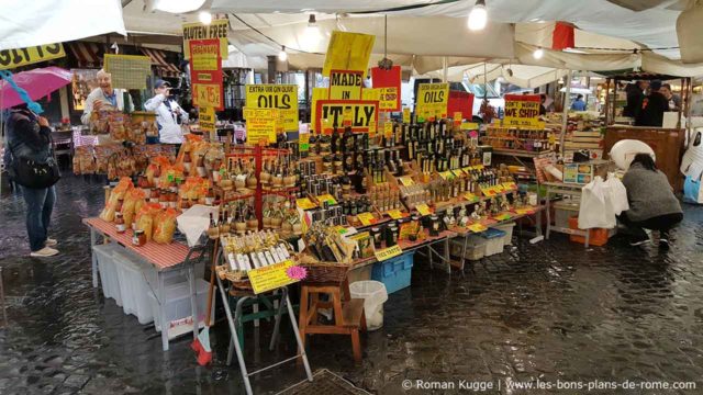 Marché Campo de Fiori Arnaque Touriste