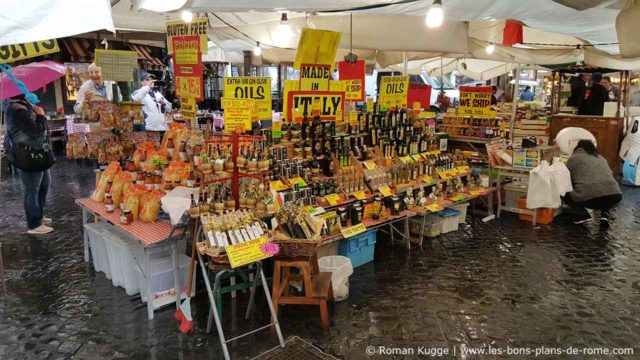 Marché Campo de Fiori Arnaque Touriste