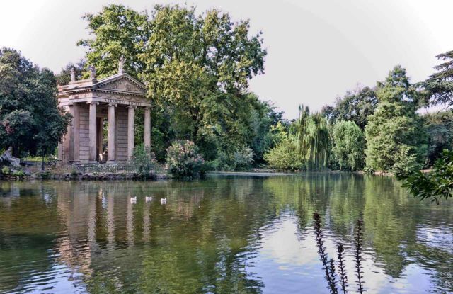 Parc Villa Borghese a Rome