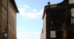 Excursion à Palestrina Rue Escaliers Vue Palestrina
