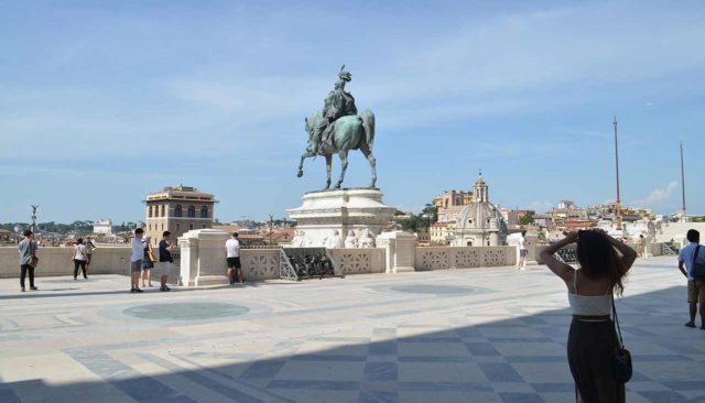 Statue equestre Il Vittoriano