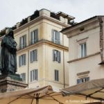 Statue Giordano Bruno Campo de Fiori Rome