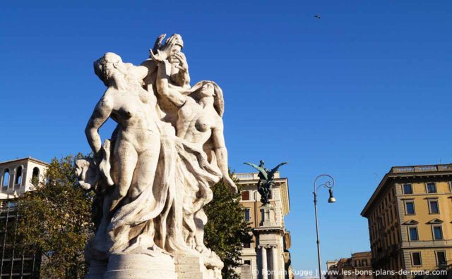 Statues Pont Saint-Ange