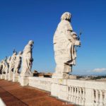 Statues Saints Toits du Vatican