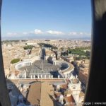 Vue sur Rome coupole Basilique Saint-Pierre