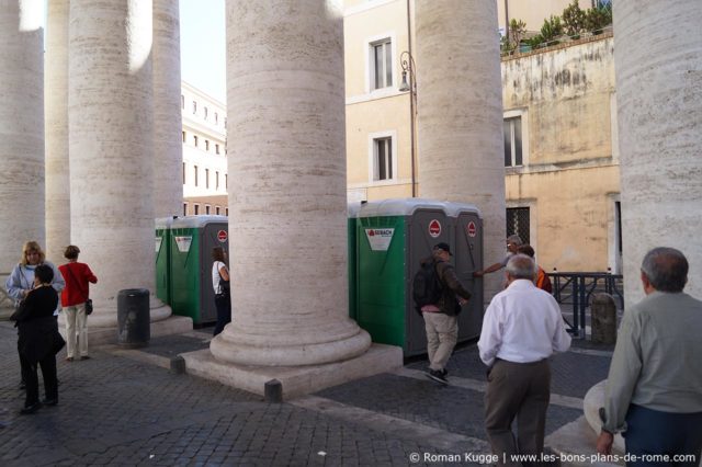 Toilettes WCs Vatican