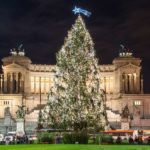 Il Vittoriano Sapin de Noël Rome