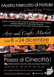 Marche de Noel Rome Mercato di Natale Cinecitta