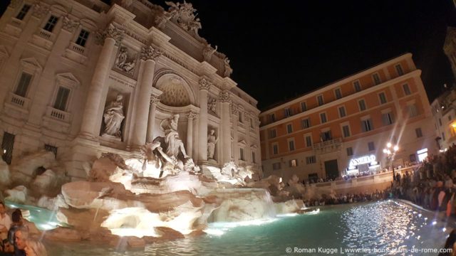 Fontaine de Trevi à Rome