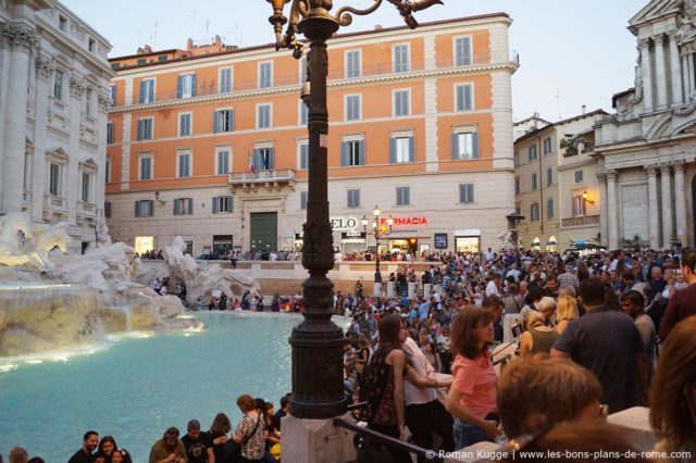 Fontaine de Trevi à Rome