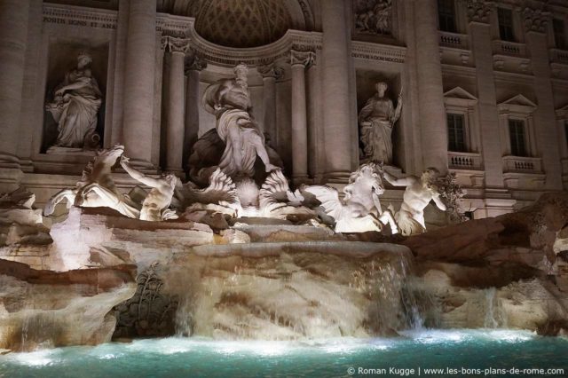 Fontaine de Trevi à Rome