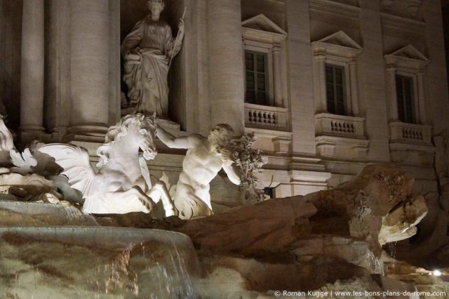 Fontaine de Trevi à Rome