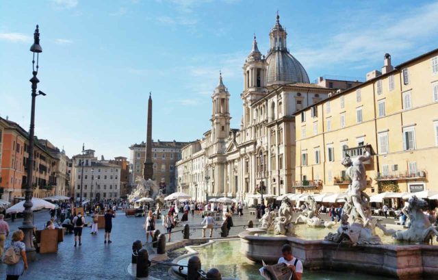 Place Navone Piazza Navona à Rome