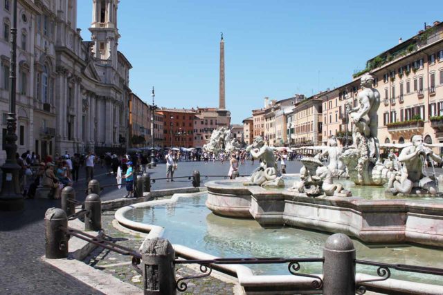 Place Navone Rome Fontaine Fontana del Moro