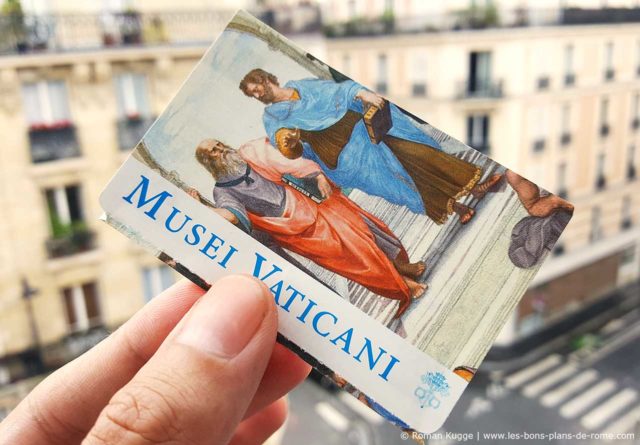 Musées du Vatican Rome Billet Prix