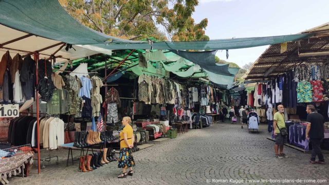 Rome Brocante Marché aux puces Via Sannio San Giovanni