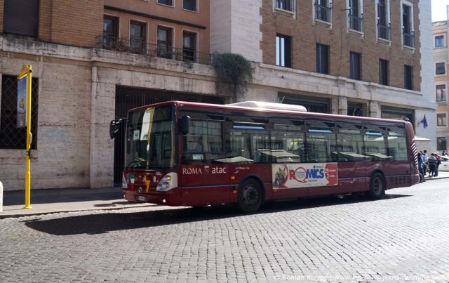 Les bus à Rome