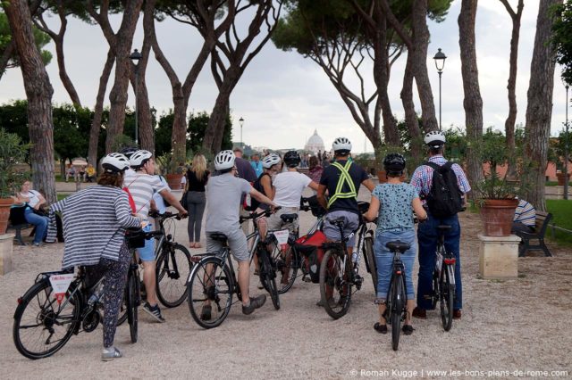 Rome en vélo