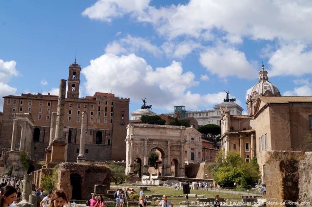 Forum Romain à Rome