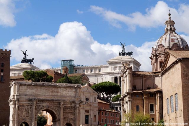 Forum Romain à Rome