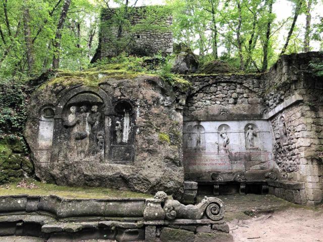 Jardins de Bomarzo Monstres