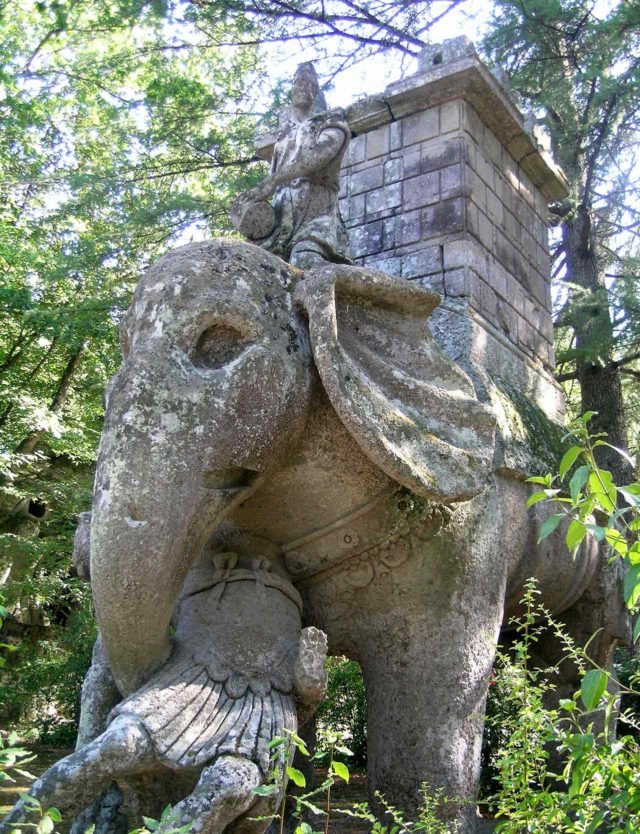 Jardins de Bomarzo Monstres