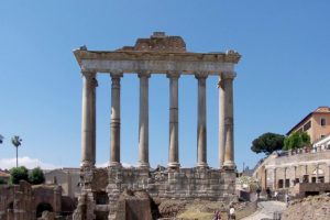 Le temple de Saturne