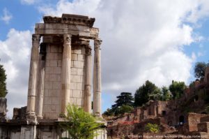 Le temple de Vesta