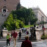 Escaliers menant aux Musées du Capitole