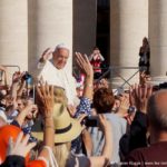 Le Pape lors des audiences sur la place Saint-Pierre