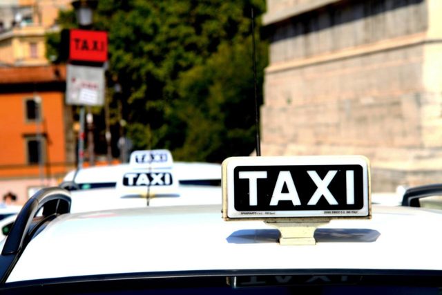 Taxi à Rome
